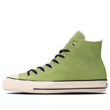 Кроссовки all star us hemp hi 'green white' Converse, зеленый
