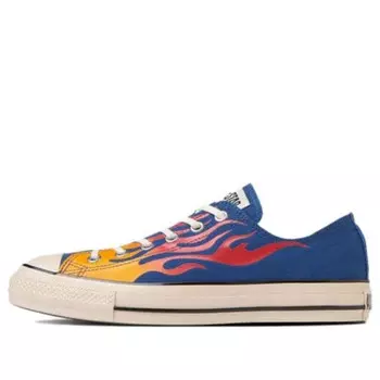 Кроссовки all star us ignt ox 'flaming blue' Converse, синий