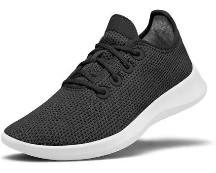 Кроссовки Allbirds Tree Runner, цвет Jet Black (White)