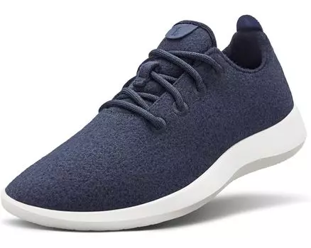 Кроссовки Allbirds Wool Runner, цвет Hazy Indigo (Blizzard)