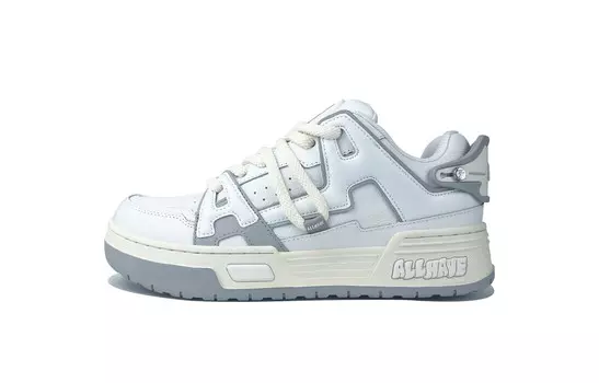 Кроссовки ALLHAVE Retro Futurer AA Skateboarding Shoes Unisex, белый/серый