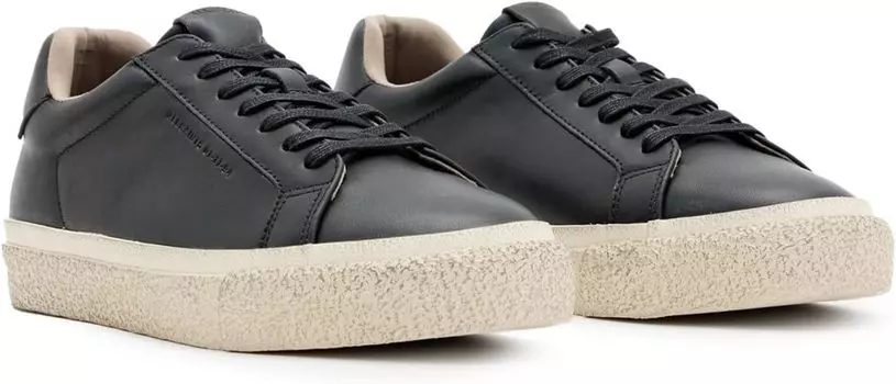 Кроссовки AllSaints Klop Leather Low Top, черный