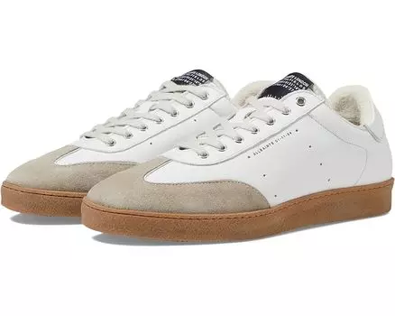 Кроссовки AllSaints Leo Low Top, цвет White/Sand
