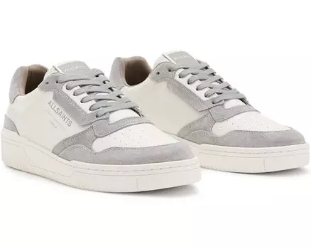Кроссовки AllSaints Regan Low Top, цвет White/Grey