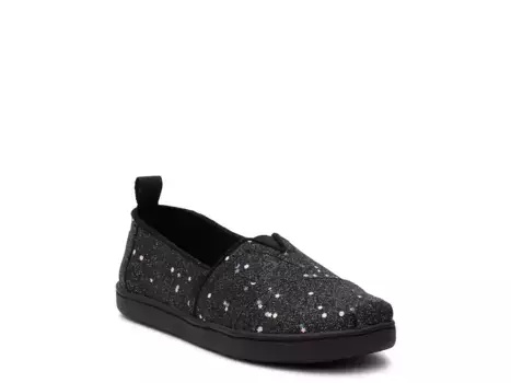 Кроссовки Alpargata Espadrille Slip-On Toms, черный