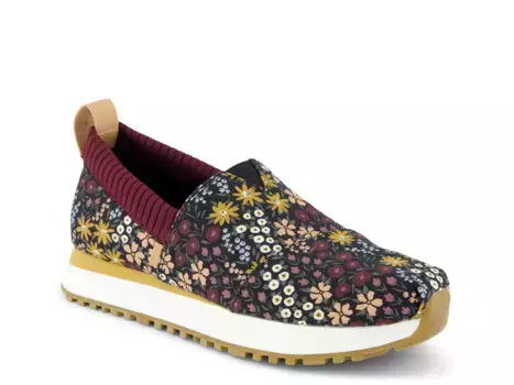 Кроссовки Alpargata Resident Slip-On Sneaker Toms, черный/мультиколор