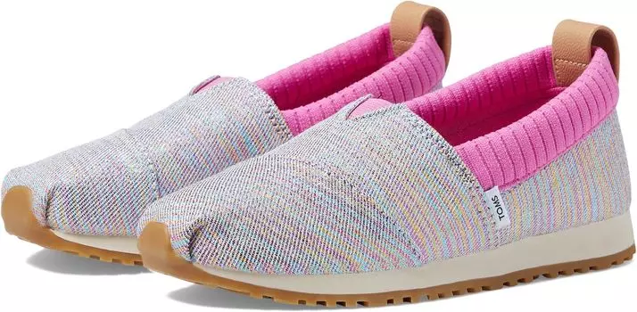 Кроссовки Alpargata Resident Twill Glimmer TOMS, цвет Pink Multi