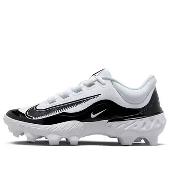 Кроссовки alpha huarache elite 4 low mcs 'white black' Nike, белый