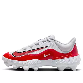 Кроссовки alpha huarache elite 4 low mcs 'white university red' Nike, белый