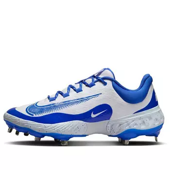 Кроссовки alpha huarache elite 4 low 'white hyper royal' Nike, белый