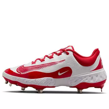 Кроссовки alpha huarache elite 4 low 'white university red' Nike, белый