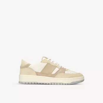 Кроссовки Alpha из кожи и замши Collegium, бежевый