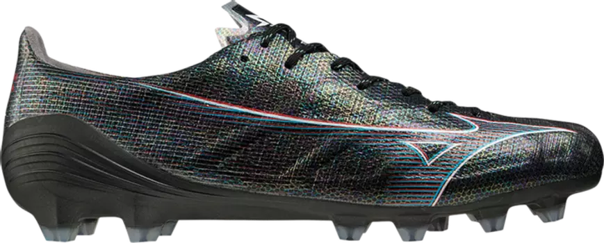 Кроссовки Alpha Made in Japan 'Black Ignition Red', черный