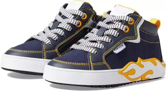 Кроссовки Alphabeet 3 Geox, цвет Navy/Yellow