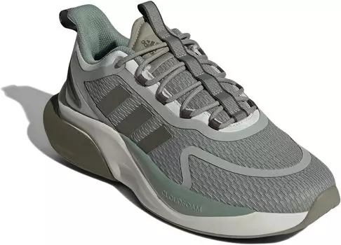 Кроссовки Alphabounce+ adidas, цвет Silver Pebble/Olive Strata/Olive Strata