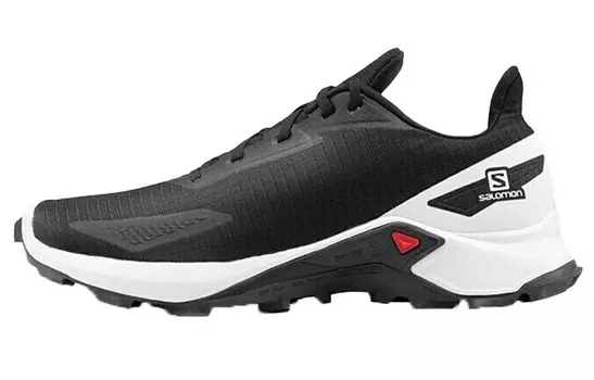 Кроссовки Alphacross 4 мужские низкие черные Salomon