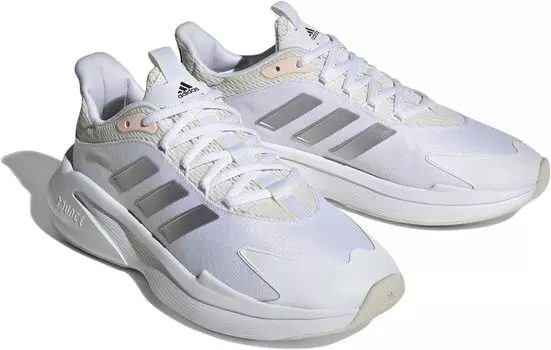 Кроссовки Alphaedge + adidas, цвет Footwear White/Silver Metallic/Wonder Quartz