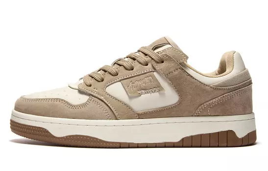 Кроссовки ALPINE PRO Skateboarding Shoes Unisex Low-top, белый/серый