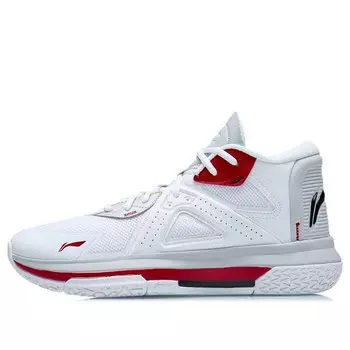 Кроссовки эмблема команды середина Li-Ning, белый