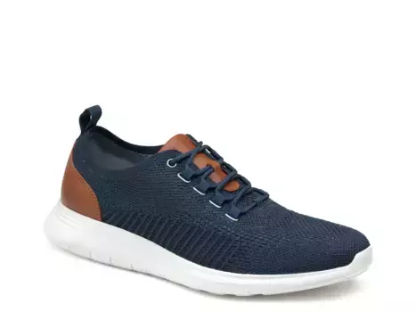 Кроссовки Amherst Knit U-Throat Sneaker Johnston & Murphy, темно-синий