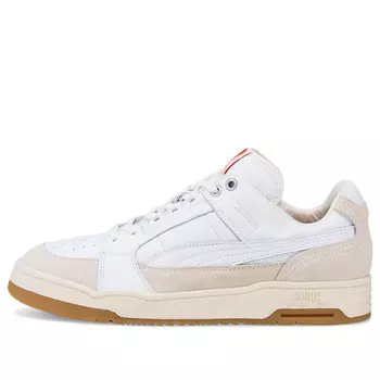 Кроссовки ami x slipstream low 'white pristine' Puma, белый
