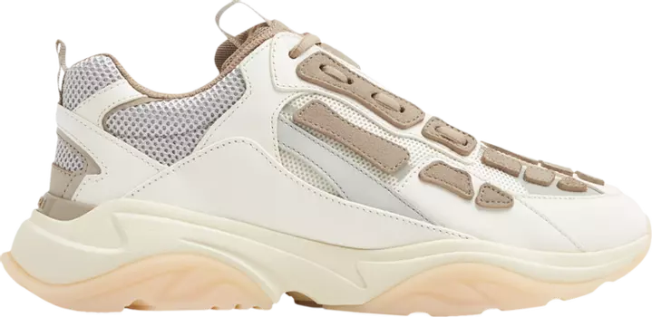 Кроссовки Amiri Bone Runner 'Off-White Light Beige', кремовый