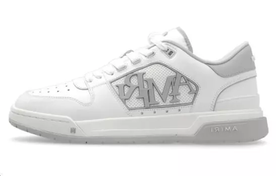 Кроссовки AMIRI Classic Low 'Logo - White Grey', белый