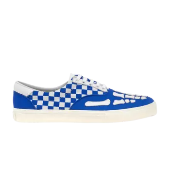 Кроссовки Amiri Lace-Up 'Skeleton Toe - Blue Checkered', синий
