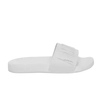 Кроссовки Amiri Logo Pool Slide White, белый