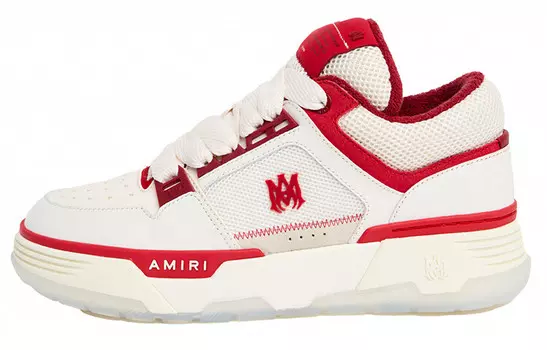 Кроссовки Amiri MA-1, белый / красный