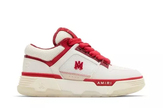 Кроссовки Amiri MA-1 White Red2024, красный