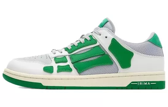 Кроссовки Amiri Mesh Skel Top Low, зеленый