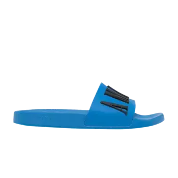 Кроссовки Amiri Rubber Classic Logo Pool Slide Blue, синий