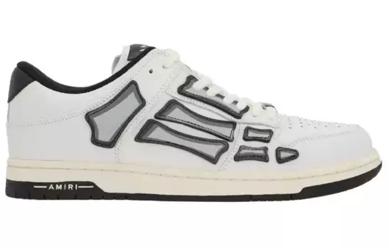 Кроссовки Amiri Skel Low Top, черный / серый