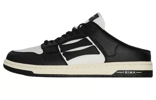 Кроссовки Amiri Skel Slip On без задника, черный