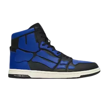 Кроссовки Amiri Skel Top High Black Blue, синий