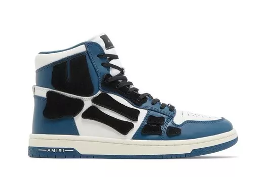 Кроссовки Amiri Skel Top High Navy, синий