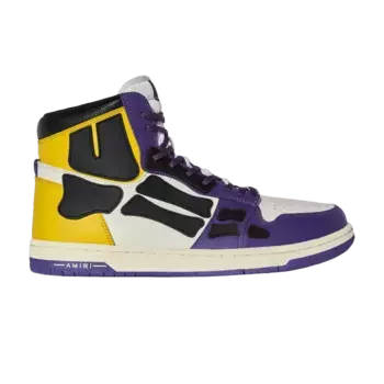 Кроссовки Amiri Skel Top High Purple Gold, фиолетовый