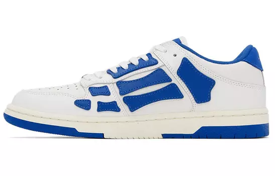 Кроссовки Amiri Skel Top Low, белый / синий