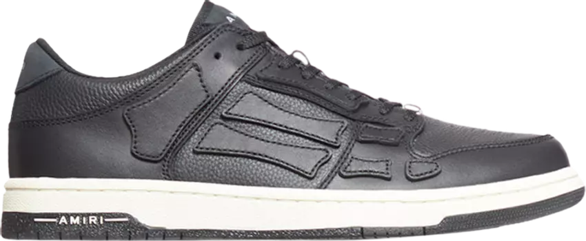 Кроссовки Amiri Skel Top Low 'Black', черный