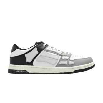 Кроссовки Amiri Skel Top Low, цвет Black White Grey