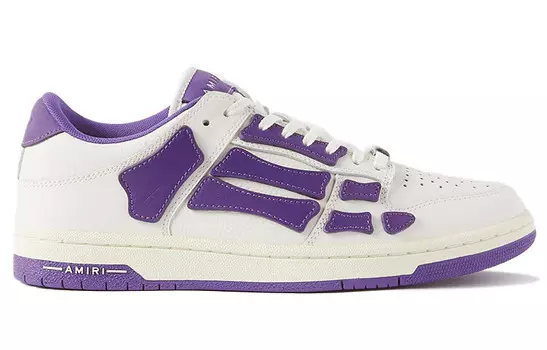Кроссовки Amiri Skel Top Low, фиолетовый / белый