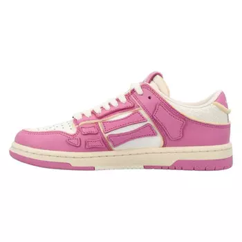 Кроссовки AMIRI Skel-Top Low Skateboarding Shoes Women's Low-top Pink, розовый