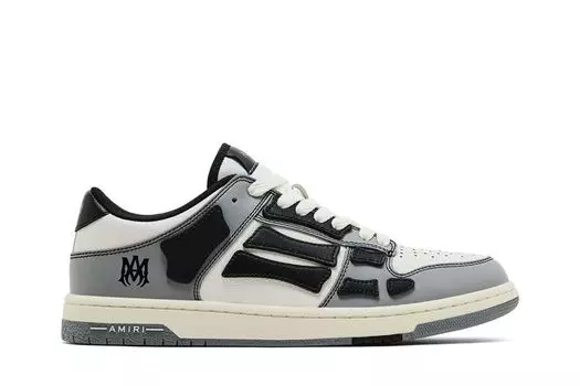 Кроссовки Amiri Skel Top Low 'Varsity - Grey Black', белый