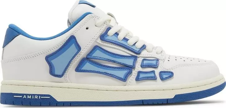 Кроссовки Amiri Skel Top Low 'White Air Blue', белый