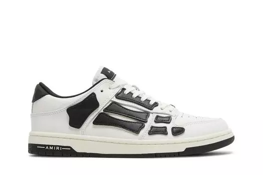 Кроссовки Amiri Skel Top Low 'White Black', белый