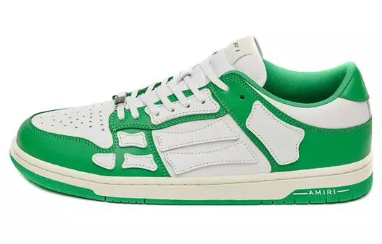 Кроссовки Amiri Skel Top Low, зеленый / белый