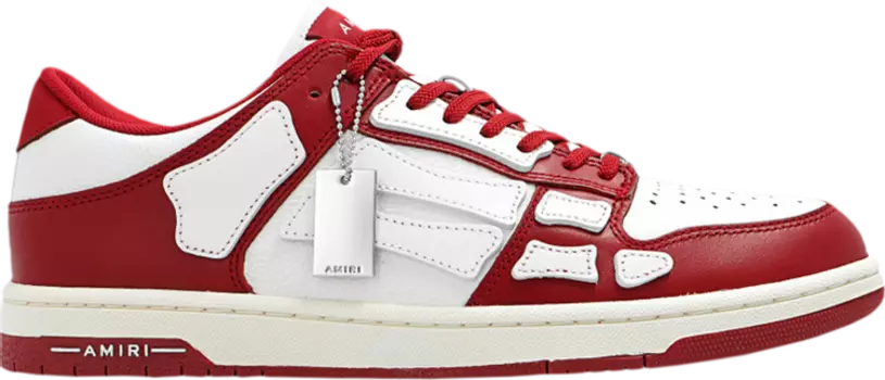 Кроссовки Amiri Skel Top Red White, красный