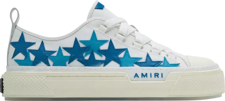Кроссовки Amiri Stars Court Low 'Blue', белый