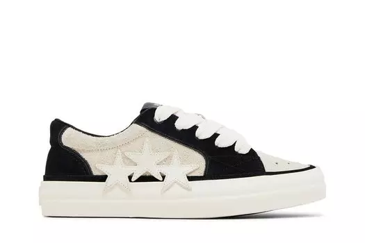 Кроссовки Amiri Sunset Skate Low Birch Black, кремовый